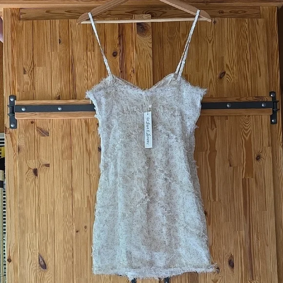 NWT $198 FOR LOVE AND LEMONS CHANIA FLORAL PRINT MINI DRESS SIZE S - Picture 5 of 10